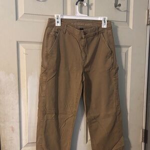 American Eagle Outfitters Womens Tan Cargo Pants